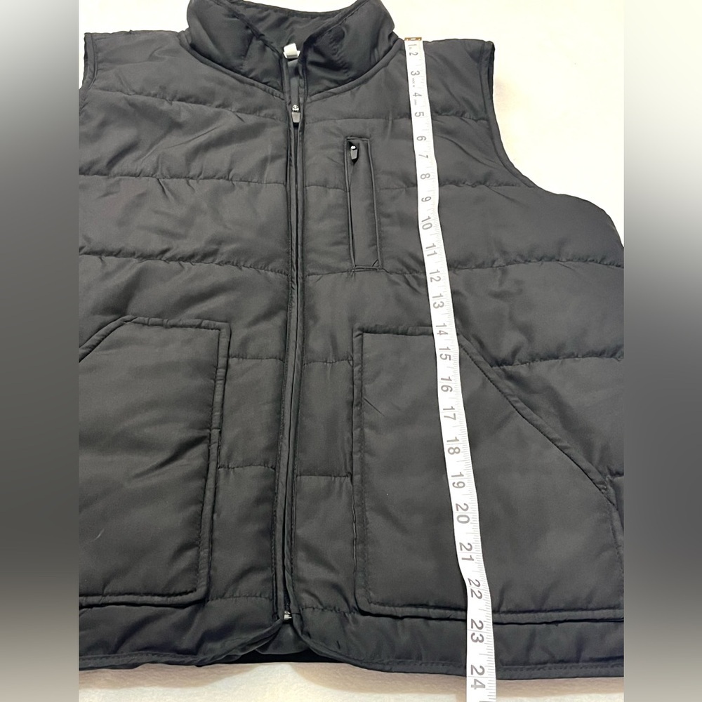 Maurices Outerwear Women’s Black Winter Zip Up Puffer Vest Size Large - Picture 8 of 15
